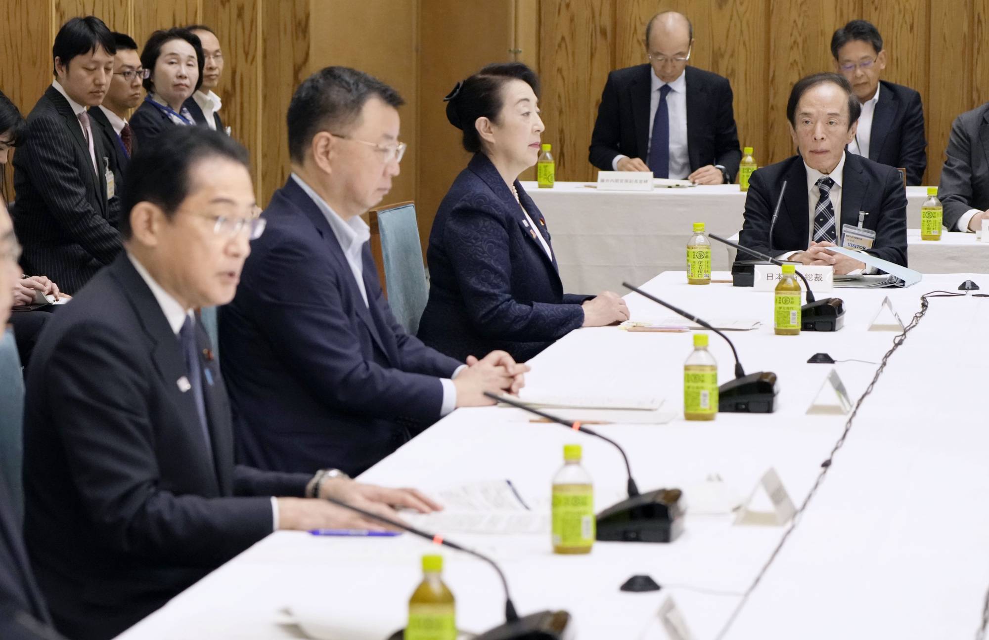 The increase in inflation is a result of the economic policies we have implemented. Kishida says