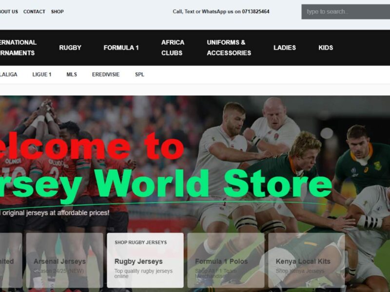 Jersey World Store Kenya